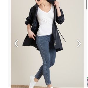 Peach Sora Denim High Rise Leggings Skinny Fit Mid Wash Size Medium